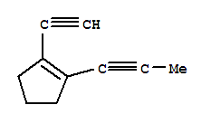 (9ci)-1-乙炔-2-(1-丙炔)-环戊烯结构式_422530-96-9结构式