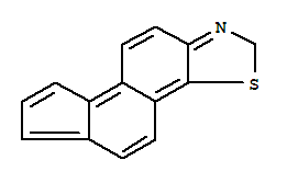 2H-环戊并[5,6]萘并[2,1-d]噻唑(9ci)结构式_42256-87-1结构式