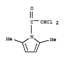 (9ci)-1-(二氯乙酰基)-2,5-二甲基-1H-吡咯结构式_42277-24-7结构式