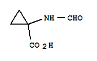 Cyclopropanecarboxylic acid, 1-(formylamino)-(9ci) Structure
