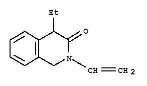 (9ci)-2-乙烯-4-乙基-1,4-二氢-3(2H)-异喹啉酮结构式_423118-91-6结构式