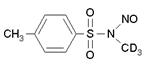 N-甲基-N-亚硝基对甲苯磺酰胺-D3结构式_42366-72-3结构式
