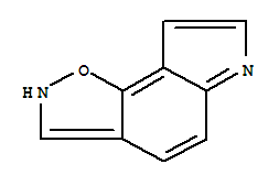 2H-吡咯并[2,3-g]-1,2-苯异噁唑(9ci)结构式_42394-74-1结构式