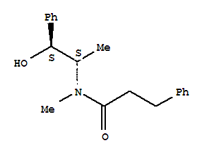 N-(2-羟基-1-甲基-2-苯基乙基)-n-甲基-3-苯丙酰胺结构式_42407-58-9结构式