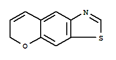 6H-吡喃并[3,2-f]苯并噻唑(9ci)结构式_42430-00-2结构式