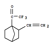 (9ci)-1-(2-乙烯双环[2.2.1]庚-1-基)-2,2,2-三氟-乙酮结构式_424826-74-4结构式