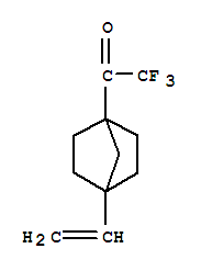 (9ci)-1-(4-乙烯双环[2.2.1]庚-1-基)-2,2,2-三氟-乙酮结构式_424826-94-8结构式
