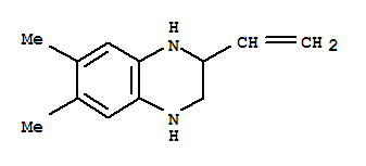 (9ci)-2-乙烯-1,2,3,4-四氢-6,7-二甲基-喹噁啉结构式_428455-04-3结构式