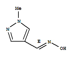 (e)-(9ci)-1-甲基-,肟,1H-吡唑-4-羧醛结构式_42849-80-9结构式