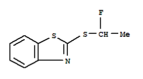 (9ci)-2-[(1-氟乙基)硫代]-苯并噻唑结构式_428517-57-1结构式