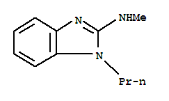 (9ci)-n-甲基-1-丙基-1H-苯并咪唑-2-胺结构式_429646-29-7结构式