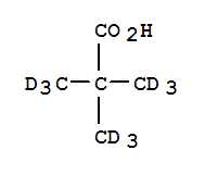 三甲基乙酸-D9结构式_42983-07-3结构式