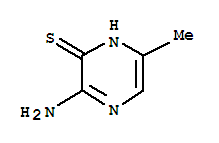(9ci)-3-氨基-6-甲基-2(1H)-吡嗪硫酮结构式_43029-07-8结构式