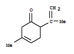 (9ci)-3-甲基-6-(1-甲基乙烯)-3-环己烯-1-酮结构式_433211-54-2结构式