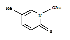 (9ci)-1-(乙酰基氧基)-5-甲基-2(1H)-吡啶硫酮结构式_434944-72-6结构式