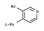 (9ci)-1-[4-(1-甲基乙基)-3-吡啶]-乙酮结构式_435273-46-4结构式