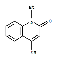 (9ci)-1-乙基-4-疏基-2(1H)-喹啉酮结构式_437981-37-8结构式