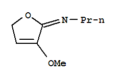 (9ci)-n-(3-甲氧基-2(5h)-呋喃)-1-丙胺结构式_438000-88-5结构式