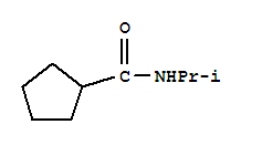 (9ci)-n-(1-甲基乙基)-环戊烷羧酰胺结构式_438616-64-9结构式