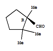 (1r)-(9ci)-1,2,2-三甲基-环戊烷羧醛结构式_438626-01-8结构式