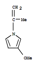 (9ci)-3-甲氧基-1-(1-甲基乙烯)-1H-吡咯结构式_439856-60-7结构式