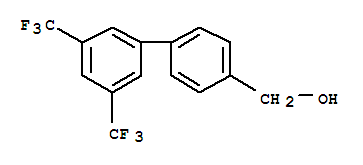 3,5-二-(三氟甲基)-联苯-4-甲醇结构式_442514-47-8结构式