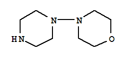 (9ci)-4-(1-哌嗪)-吗啉结构式_442563-55-5结构式