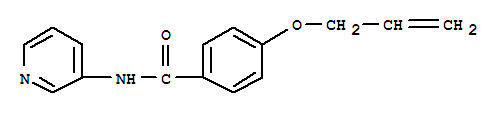 (9ci)-4-(2-丙烯基氧基)-n-3-吡啶-苯甲酰胺结构式_443731-54-2结构式