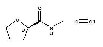 (2r)-(9ci)-四氢-n-2-丙炔-2-呋喃羧酰胺结构式_444587-26-2结构式