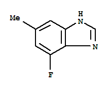 (9ci)-4-氟-6-甲基-1H-苯并咪唑结构式_449774-78-1结构式