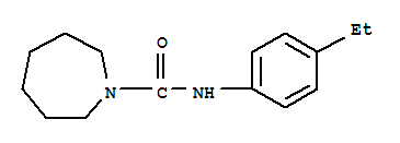 (9ci)-n-(4-乙基苯基)六氢-1H-氮杂卓-1-羧酰胺结构式_449790-13-0结构式