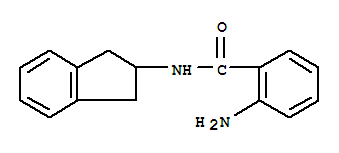 (9ci)-2-氨基-n-(2,3-二氢-1H-茚-2-基)-苯甲酰胺结构式_450348-99-9结构式