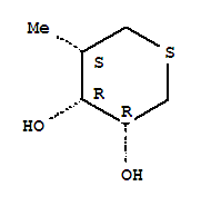 (9ci)-四氢-5-甲基-2H-硫代吡喃-3,4-二醇结构式_451478-21-0结构式
