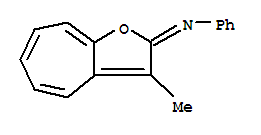 (9ci)-n-(3-甲基-2H-环庚并[b]呋喃-2-基)-苯胺结构式_452916-47-1结构式