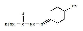 (9ci)-n-乙基-2-(4-乙基环己基)-肼硫代甲酰胺结构式_453529-60-7结构式