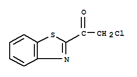 (9ci)-1-(2-苯并噻唑)-2-氯-乙酮结构式_453558-32-2结构式