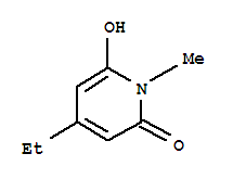 (9ci)-4-乙基-6-羟基-1-甲基-2(1H)-吡啶酮结构式_457629-66-2结构式