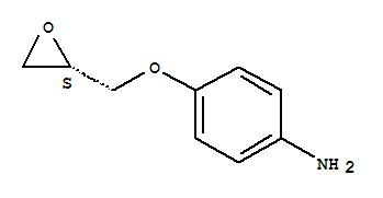 (9ci)-4-[(2s)-环氧乙烷甲氧基]-苯胺结构式_457897-85-7结构式