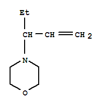 (9ci)-4-(1-乙基-2-丙烯基)-吗啉结构式_45885-57-2结构式
