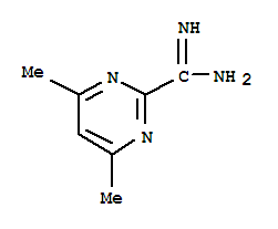 2-Pyrimidinecarboximidamide, 4,6-dimethyl-(9ci) Structure,45938-61-2Structure