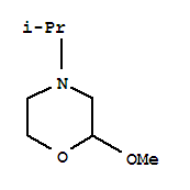(9ci)-2-甲氧基-4-(1-甲基乙基)-吗啉结构式_45940-34-9结构式