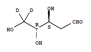 2-Deoxy-d-ribose-5,5’-d2Structure,478511-68-1Structure 2-Deoxy-d-ribose-5,5’-d2 Structure,478511-68-1Structure