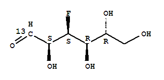 3-Deoxy-3-fluoro-d-glucose-1-13cStructure,478518-97-7Structure 3-Deoxy-3-fluoro-d-glucose-1-13c Structure,478518-97-7Structure
