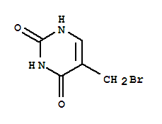 2,4(1H,3h)-pyrimidinedione, 5-(bromomethyl)-(9ci)Structure,4874-37-7Structure 2,4(1H,3h)-pyrimidinedione, 5-(bromomethyl)-(9ci) Structure,4874-37-7Structure