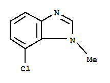 (9ci)-7-氯-1-甲基-1H-苯并咪唑结构式_4887-87-0结构式