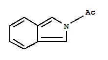 (9ci)-2-乙酰基-2H-异吲哚结构式_49616-48-0结构式