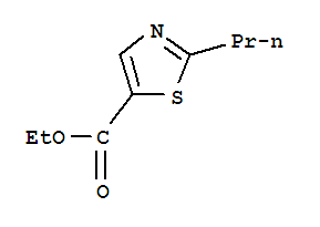 2-丙基噻唑-5-羧酸乙酯结构式_50680-74-5结构式