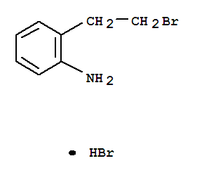 O-(2-溴乙基)苯胺氢溴酸结构式_511302-91-3结构式