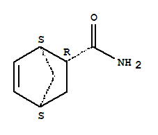 (1R,2S,4R)-rel-双环[2.2.1]庚-5-烯-2-甲酰胺结构式_51757-82-5结构式