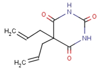 布他比妥杂质结构式_52-43-7结构式